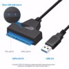 USB 3 0 SATA 3 Cable Sata to USB 3 0 Adapter Up to 6 Gbps 2