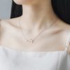 925-Silver-12-Constellation-Symbol-Zodiac-Signs-Constellation-Necklace-Crystal-Simple-Pendant-Necklace-for-Women-Chain-5