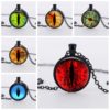 SUTEYI-Red-Cat-Eye-Necklace-Charms-Dragon-Eyes-Photo-Glass-Cabochon-Pendnat-Handmade-Black-Chain-Necklaces-3