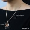 Trendsmax-12-Zodiac-Constellations-Pendant-Necklaces-For-Women-Men-585-Rose-Gold-Cubic-Zirconia-Jewelry-2018-4