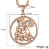 Zodiac-Sign-12-Constellation-Pendant-Necklace-for-Women-Men-585-Rose-Gold-Womens-Necklace-Mens-Chain-4