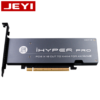 JEYI-iHyper-Pro-m-2-X16-TO-4X-NVME-PCIE3-0-GEN3-X16-TO-4-NVME