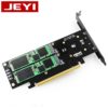 JEYI-iHyper-Pro-m-2-X16-TO-4X-NVME-PCIE3-0-GEN3-X16-TO-4-NVME-2