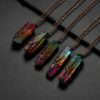 SEDmart-7Chakra-Ainbow-Natural-Stone-Copper-Wire-Pendant-Necklace-for-Women-Men-Long-Chain-Tree-of