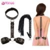 VRDIOS-Erotic-Sex-Toys-For-Couples-Woman-Sexy-BDSM-Bondage-Handcuffs-Neck-Collar-Whip-For-Adult