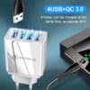 USB-Charger-Quick-Charge-3-0-For-Phone-Adapter-for-iPhone-XR-Huawei-Tablet-Portable-EU-2