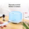 USB-Ultrasonic-Air-Aroma-Humidifier-300ML-Remote-Control-With-7-Color-Lights-Electric-Aromatherapy-Essential-Oil-3