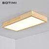 BOTIMI-220V-LED-Ceiling-Lights-Wooden-Square-Ceiling-Lamp-With-Dimming-Remote-For-Living-Room-Dining-2