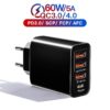 60W-USB-Type-C-Charger-Quick-Charge-3-0-Mobile-Phone-4-Port-Wall-Fast-PD